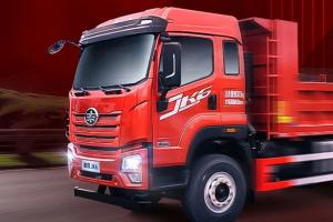 解放青汽JK6 4×2自卸車(chē)出馬，小小山路，拿捏～