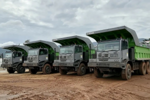 服務(wù)全球客戶(hù) 大批量徐工電動(dòng)礦卡出口非洲