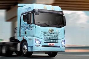 開(kāi)解放青汽JH6智尊版6x4 590 NG牽引車(chē)，玩“賺”全程！