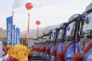 首季“開(kāi)門(mén)紅”！百臺徐工新能源換電重卡交付山西