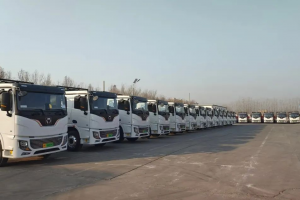 首批交付！徐工純電動(dòng)牽引車(chē)開(kāi)進(jìn)山東聊城