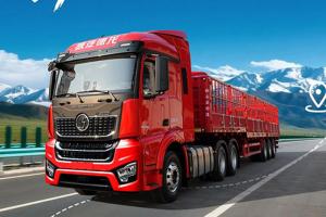 舒享每一程，勁省每公里！陜汽德龍M5000柴油牽引車(chē)一路舒適，勁擎馳騁！