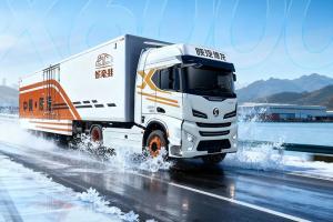 中集·陜汽X6000一體化冷藏列車(chē)，一鍵智控，全程領(lǐng)鮮