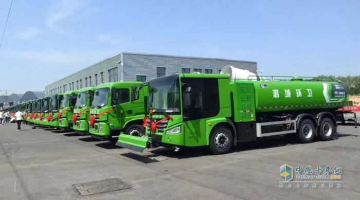 批量交付！宇通新能源環(huán)衛車(chē)走進(jìn)長(cháng)治，以安睿通智賦“山水名城”！