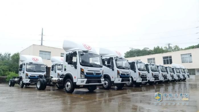 東風(fēng)多利卡交付物流客戶(hù)