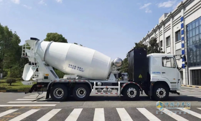 掙錢(qián)才是硬道理 漢馬M7E純電攪拌車(chē)成綠色城建新選擇