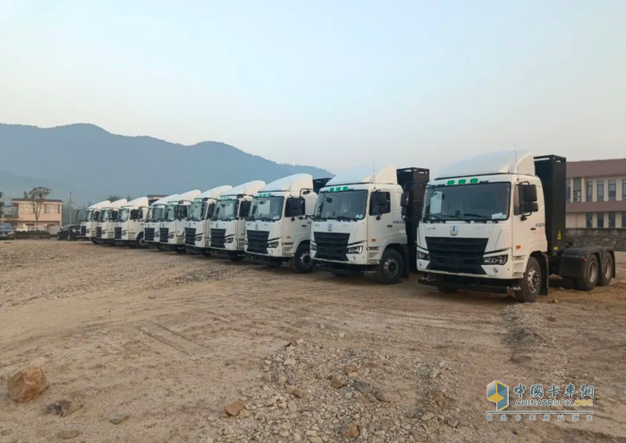 助力零碳運輸轉型 首批M7E純電牽引車(chē)交付安徽宣城