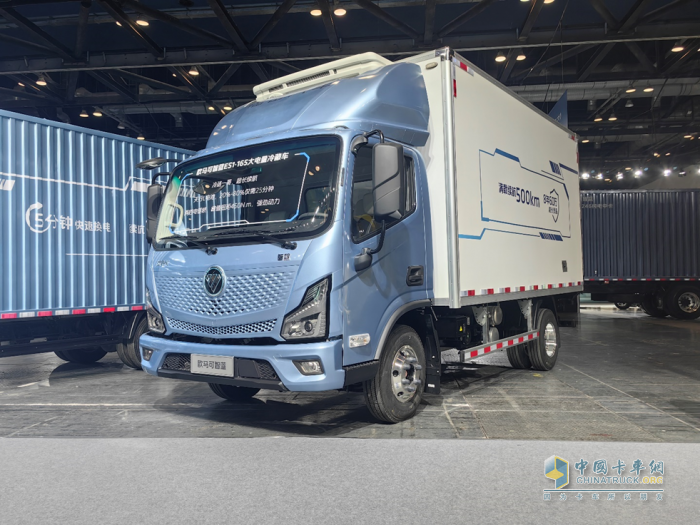 續航超500km，歐馬可智藍165度純電輕卡 “大電量天花板”