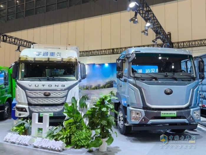 宇通重卡,新能源商用車(chē),氫燃料牽引車(chē)