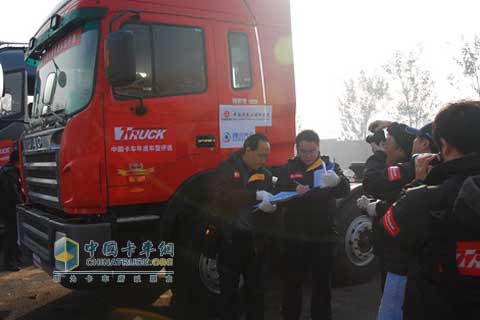 江淮格爾發(fā)重卡參與測評