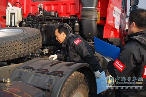 江淮格爾發(fā)重卡參與測評