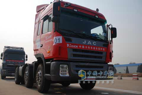 江淮格爾發(fā)重卡參與測評