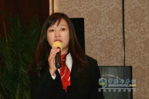 艾里遜變速箱中國及亞洲市場(chǎng)經(jīng)理陳靜