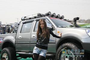 2010北京車(chē)展福田汽車(chē)車(chē)模