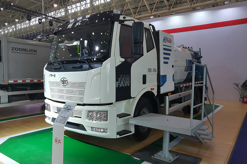 一汽解放 J6L 220馬力 4×2 國六壓縮垃圾車(chē)（ZBH5180ZYCAE6）