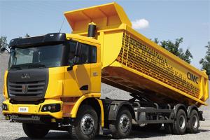 聯(lián)合卡車(chē) U350 350馬力 8X4 國五 5.8米自卸車(chē)(QCC3312D656-4)