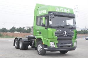 陜汽重卡 德龍X3000 430馬力 6X4 國五LNG牽引車(chē)(SX42584V384TLW)