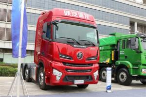 陜汽重卡 德龍X6000 500馬力 6X2 國五AMT自動(dòng)擋牽引車(chē)(中提升)(SX4250GC3)