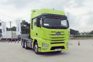 一汽解放 J7重卡 500馬力 6X4 國五牽引車(chē)(嫩芽綠)(CA4250P77K25T1E5)