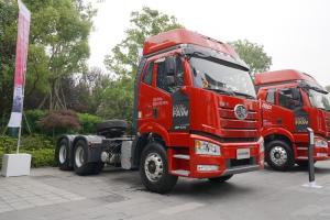 一汽解放 新J6P重卡 質(zhì)惠運煤版 新北方款 375馬力 6X4 國五牽引車(chē)(CA4250P66K2T1E5)