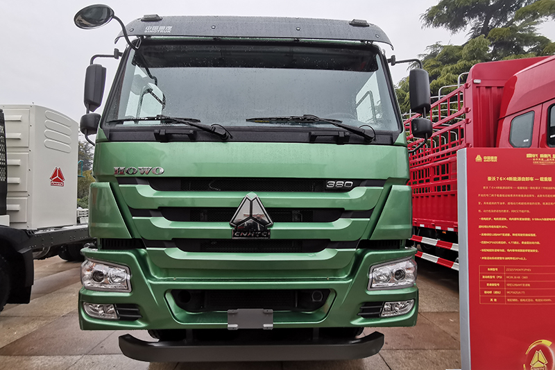 中國重汽 豪沃7 載重版 380馬力 6X4 油電混動(dòng) 自卸車(chē)(ZZ3257V4347F1PHEV)