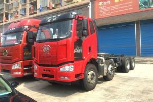 一汽解放 J6M重卡 280馬力 8X4 6.2米 國五自卸車(chē)底盤(pán)(CA3310P63K1LBT4E5)