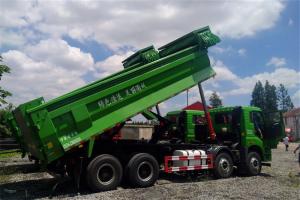 一汽解放青汽 天V重卡 375馬力 8X4 7.2米 國五智能渣土自卸車(chē)(CA3310P2K2L3T4E5A80-2)