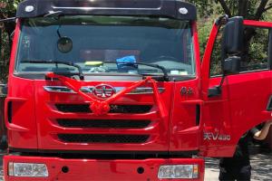 一汽解放青汽 天V重卡 430馬力 8X4 7米 國五自卸車(chē)(CA3312P2K2L3T4E5A80)