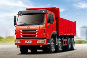 一汽解放青汽 天V重卡 375馬力 8X4 6.4米 國五自卸車(chē)(CA3311P2K2L3T4E5A80)