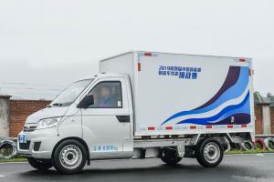 開(kāi)瑞汽車(chē) 優(yōu)勁EV 2019款 舒適型 2.67T 2.9米單排 41.5kWh 純電動(dòng)廂式運輸車(chē)(SQR5032XXYBEVH08)