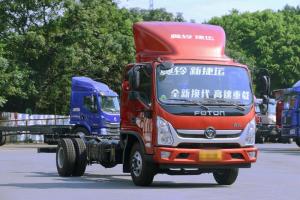 福田 奧鈴新捷運 170馬力 5.25米排半廂式輕卡載貨車(chē)(國六)(BJ5118XXYGJFD-AC1)