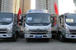 福田 奧鈴TS 110馬力 4.14米 京五單排廂式輕卡載貨車(chē)(氣剎)(BJ5045XXY-F2)
