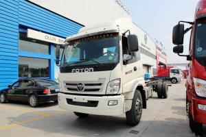 福田 奧鈴CTX中卡 標載版 156馬力 4X2 5.2米 國五排半廂式載貨車(chē)底盤(pán)(BJ5099XXY-A2)