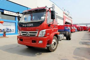 福田 奧鈴CTX中卡 156馬力 4X2 6.75米 國五欄板載貨車(chē)底盤(pán)(BJ1139VJPEK-F5)