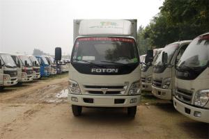 福田 奧鈴捷運 科技版 143馬力 3.735米 國五排半廂式輕卡載貨車(chē)(BJ5049XXY-A8)