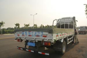 慶鈴 五十鈴K600 190馬力 5.058米 國五單排欄板輕卡載貨車(chē)(QL1100A8KA)
