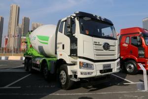  一汽解放 J6L 輕量化版 320馬力 8X4 8方 國五 混凝土攪拌車(chē)(290后橋)(CA5310GJBP62K2T4E5) 