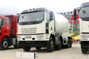  一汽解放 J6L 輕量化版 320馬力 8X4 國五 8方混凝土攪拌車(chē)(9擋)(CA5310GJBP62K2T4E5) 