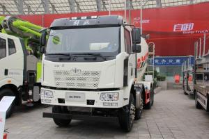  一汽解放 J6L 320馬力 8X4 國六 7.8方混凝土攪拌車(chē)(CA5310GJBP62K1T4E6) 
