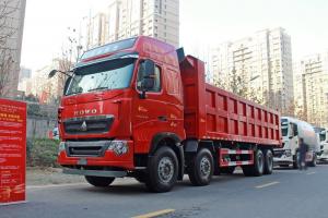 中國重汽 HOWO T7H重卡 400馬力 8X4 8.2米 國五 自卸車(chē)(ZZ3317V466HE1)