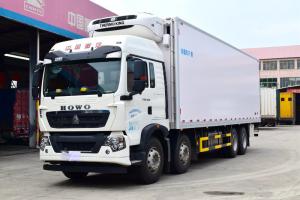 中國重汽 HOWO T5G 340馬力 8X4 9.4米 國五 冷藏車(chē)(ZZ5317XLCN466GE1)