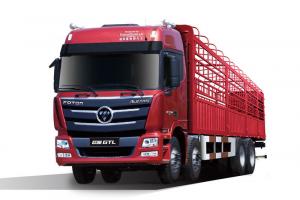 福田 歐曼GTL 6系重卡 360馬力 8X4 9.6米 國五 倉柵式載貨車(chē)(BJ5329CCY-AA)