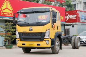 重汽HOWO輕卡 G5X中卡 220馬力 4X2 6.2米 國五 排半欄板載貨車(chē)(ZZ1187G471DE1)