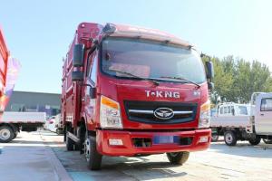 唐駿汽車(chē) T7系列 130馬力 4X2 4.1米 國五 單排倉柵式輕卡(桶裝垃圾運輸車(chē))(朝柴4BK)(ZB5041CTYUDD6V)