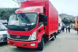 現代商用車(chē) 泓圖300 143馬力 3.85米 國五 排半廂式輕卡(CHM5041XXYZDB33V)