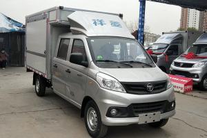 福田 祥菱V1 1.5L 116馬力 汽油 2.53米 國六 雙排翼開(kāi)啟廂式微卡(BJ5020XYK2AV5-03)