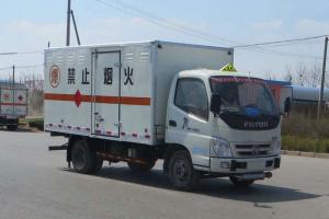 福田 奧鈴CTX 154馬力 4X2 國五 易燃氣體廂式運輸車(chē)(BJ5109XRQ-FA)
