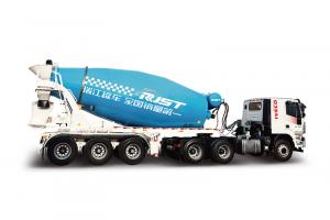 中集瑞江 12.8方 紅巖瑞江攪拌半掛車(chē) （WL9400GJB）