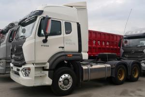 中國重汽 豪沃N7G重卡 440馬力 6X4 國六 牽引車(chē)(液緩)(ZZ4257V424JF1L)