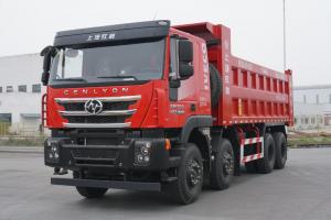 上汽紅巖 杰獅C6 重載版 440馬力 8X4 5.6米LNG 國六 自卸車(chē)(后橋485)(CQ5317ZLJHD12306T)